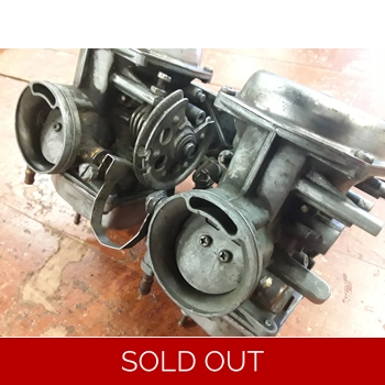 1974-76 Honda CB360 CL360 Carburetor Bank